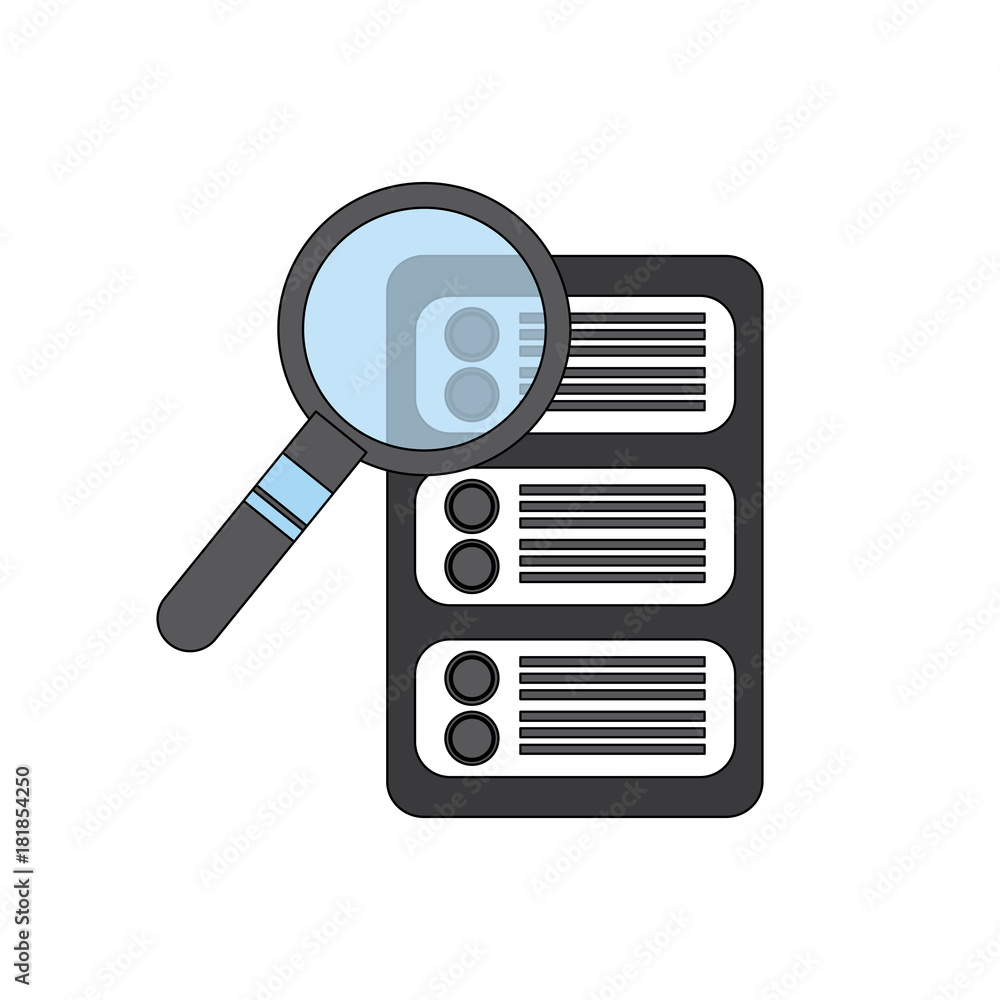 server search web hosting icon image vector illustration design server search web hosting icon image vector illustration design