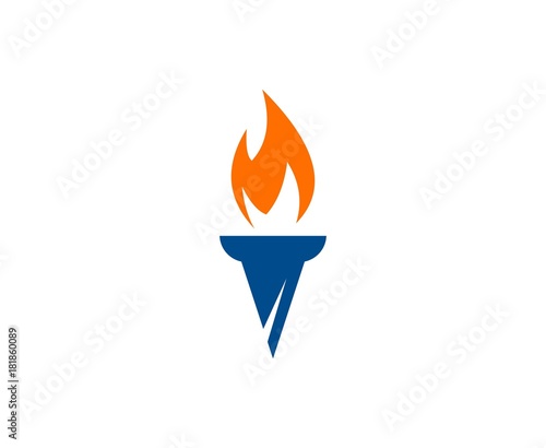 Torch logo logo