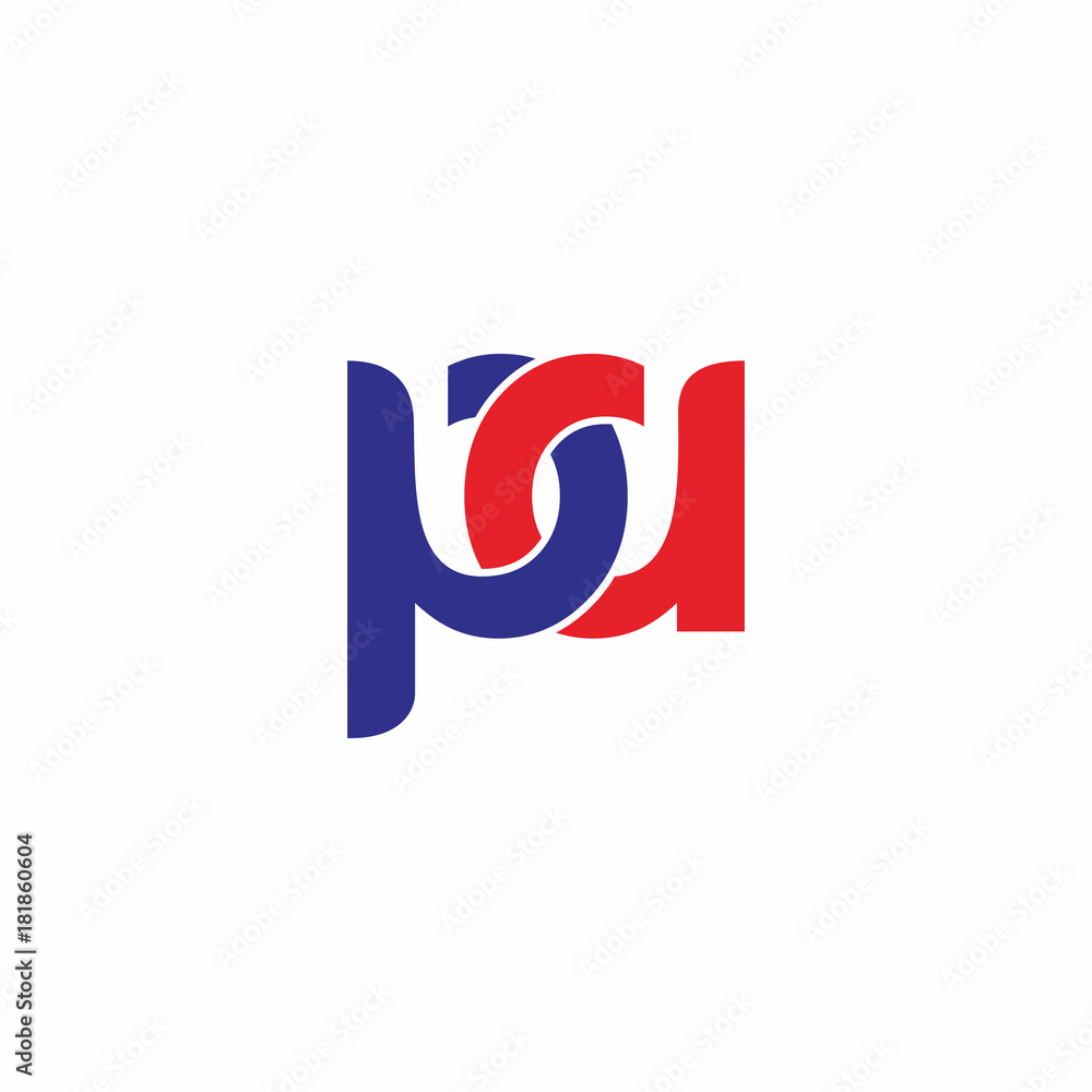pa letter rounded logo vector pa letter rounded logo vector