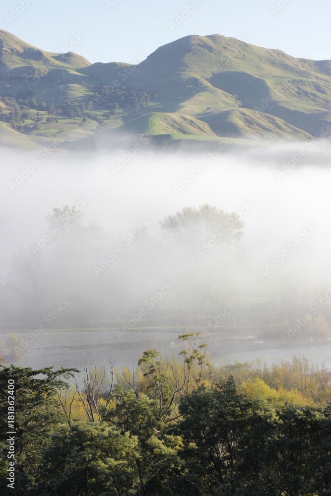 Mist Rising in Valley Mist Rising in Valley