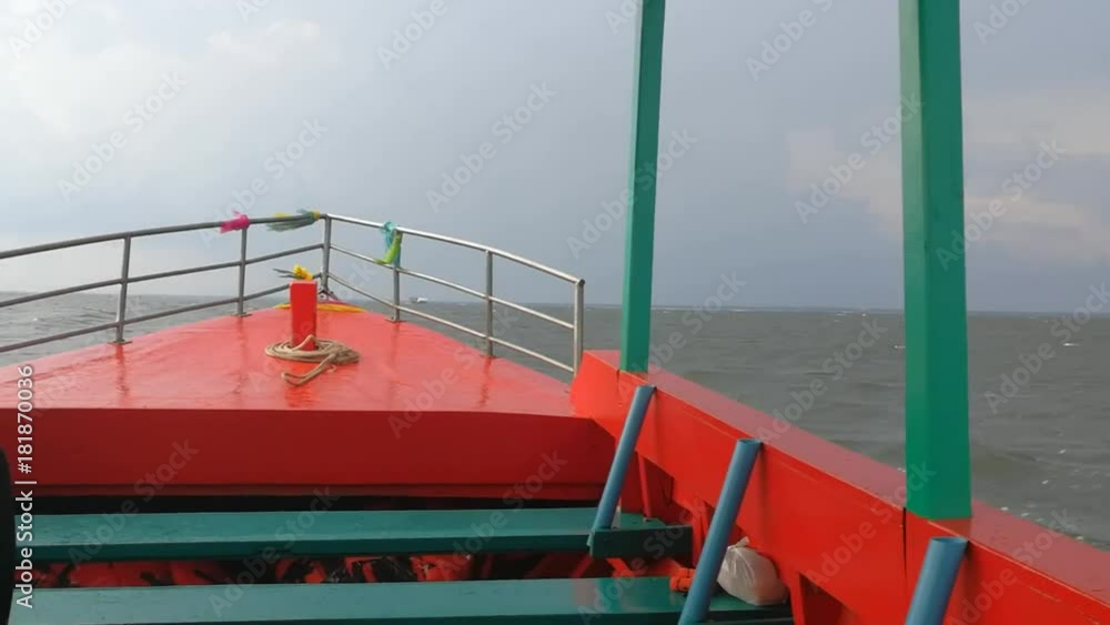 The Gulf of Thailand on the natural background of the landscape. The Gulf of Thailand on the natural background of the landscape.