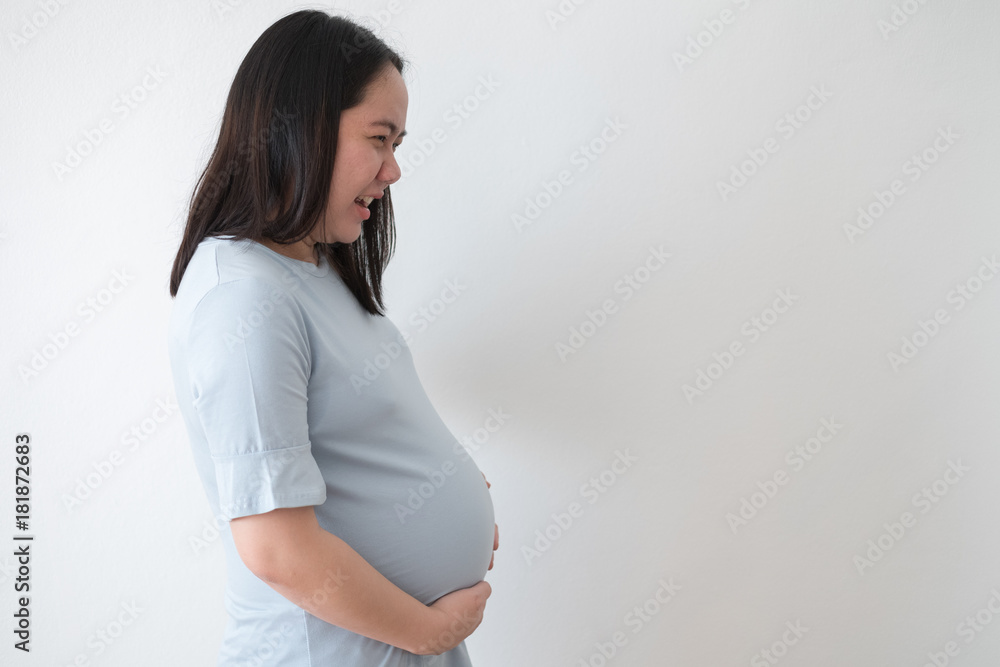 Pregnant woman in labour pain baby. Pregnant woman in labour pain baby.