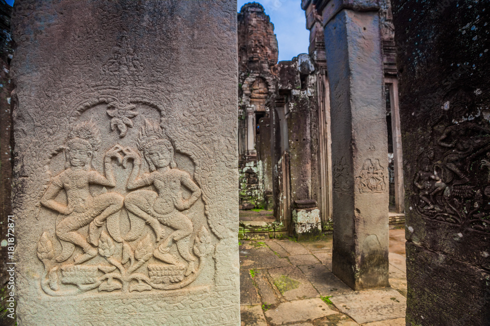 Cambodia ancient castle