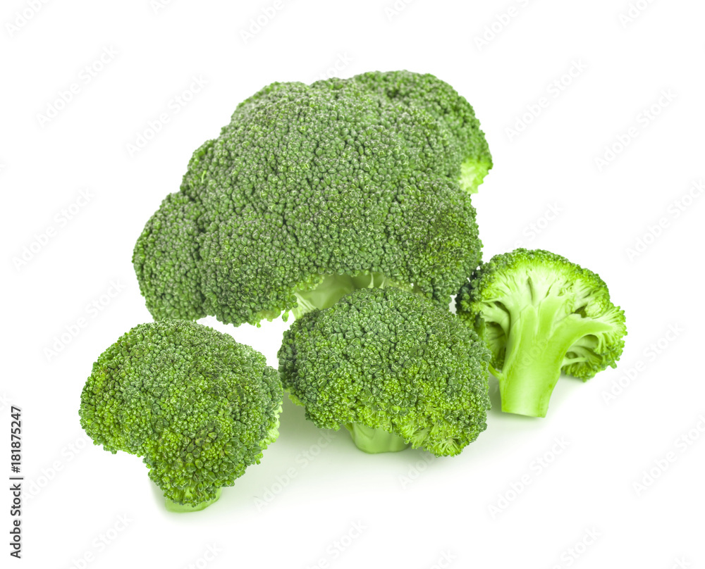 Broccoli isolated on white background Broccoli isolated on white background