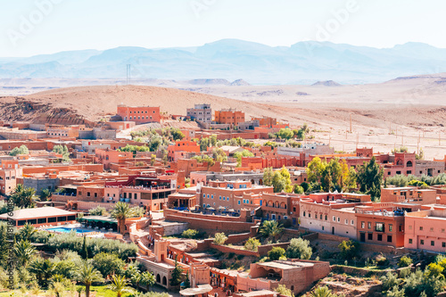 rural berber villages at moroccan atlas