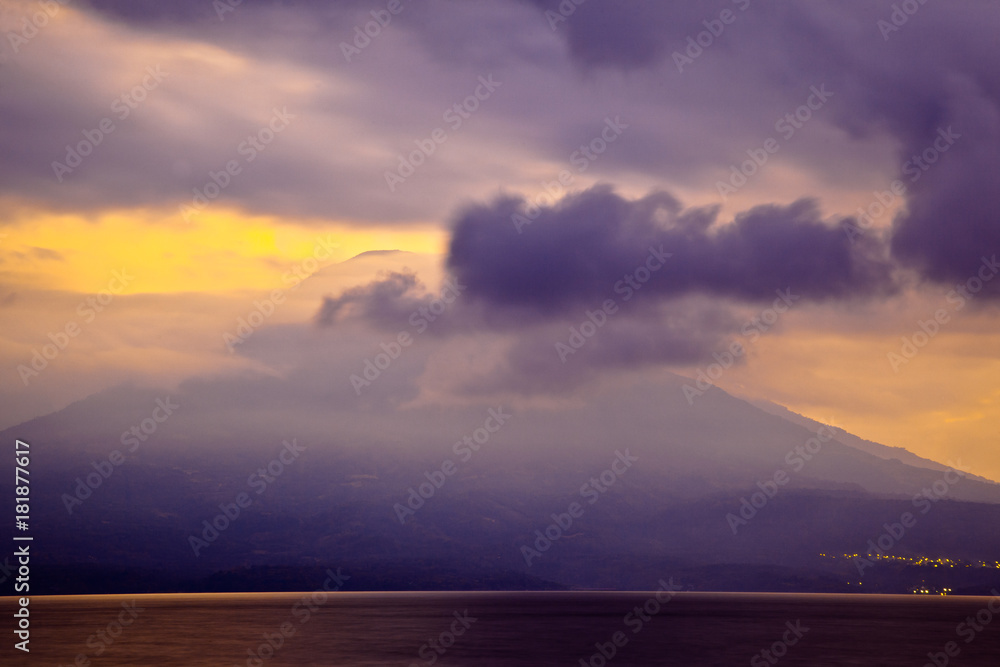 Sunset Lake Atitlán