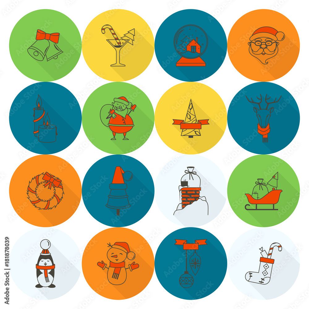 Christmas and Winter Icons Collection Christmas and Winter Icons Collection