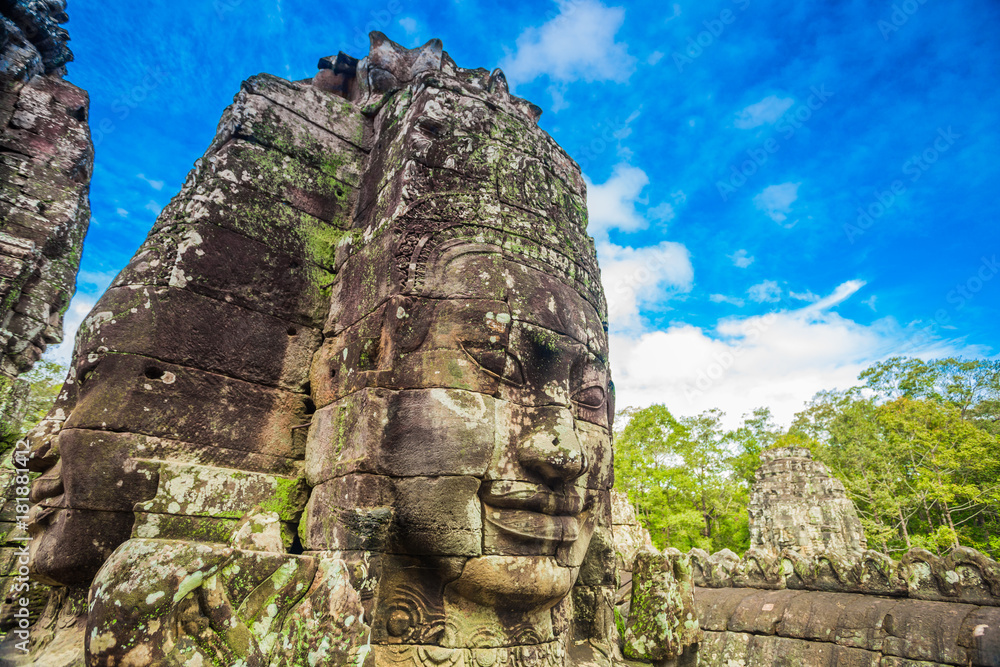 Cambodia ancient castle