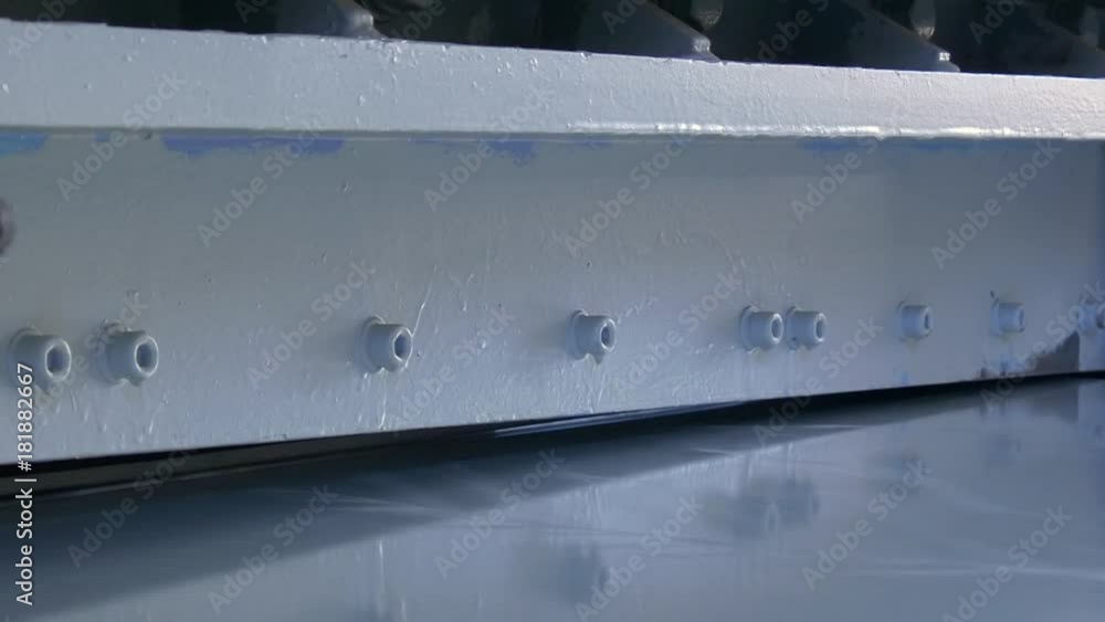 Cutting holes of metal sheets on industrial CNC machine. Automation of work. Refrigeration and ventilation equipment and air conditioners. Modern technologies. Cutting holes of metal sheets on industrial CNC machine. Automation of work. Refrigeration and ventilation equipment and air conditioners. Modern technologies.