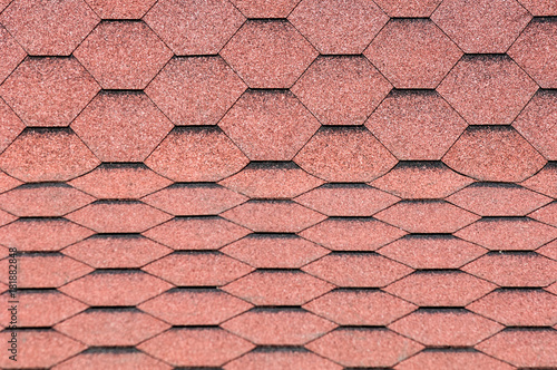 texture, background, pattern. roofing tiles. flexible, soft, bituminous, composite photo