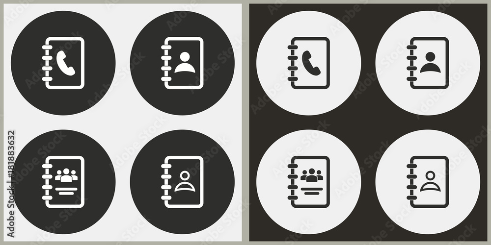 Address book - vector icon. Address book - vector icon.