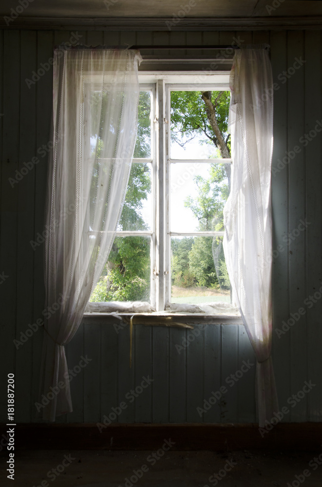 Obraz premium Seataside window