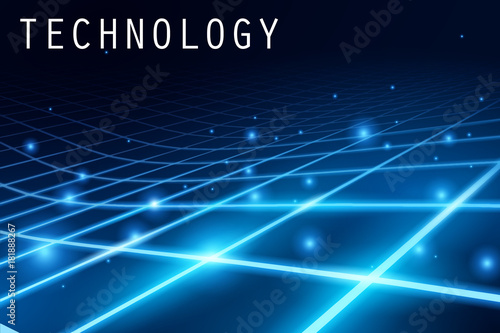 Abstract of net and technology background