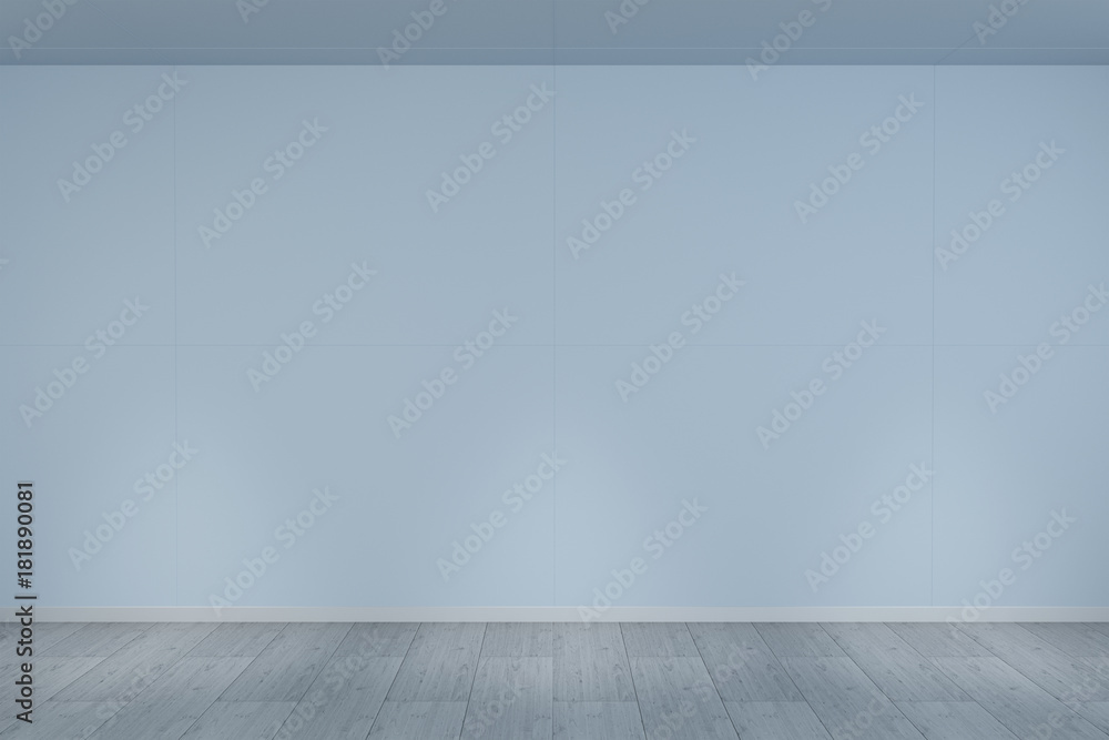 Empty wall in museum with lights 3D rendering Empty wall in museum with lights 3D rendering