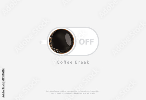 Coffee Poster Advertisement Flayers Vector Illustration