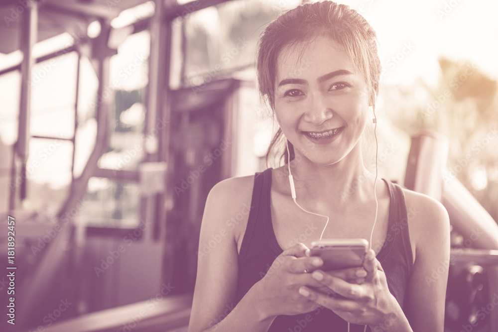 fitness people doing exercises and building muscle at gym ; healthy lifestyle fitness people doing exercises and building muscle at gym ; healthy lifestyle