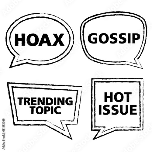 social media bubble speech