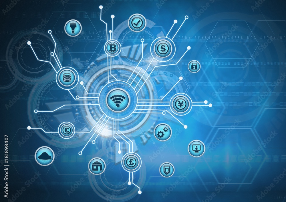 business icons and interface business icons and interface