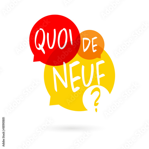 Quoi de neuf ? photo