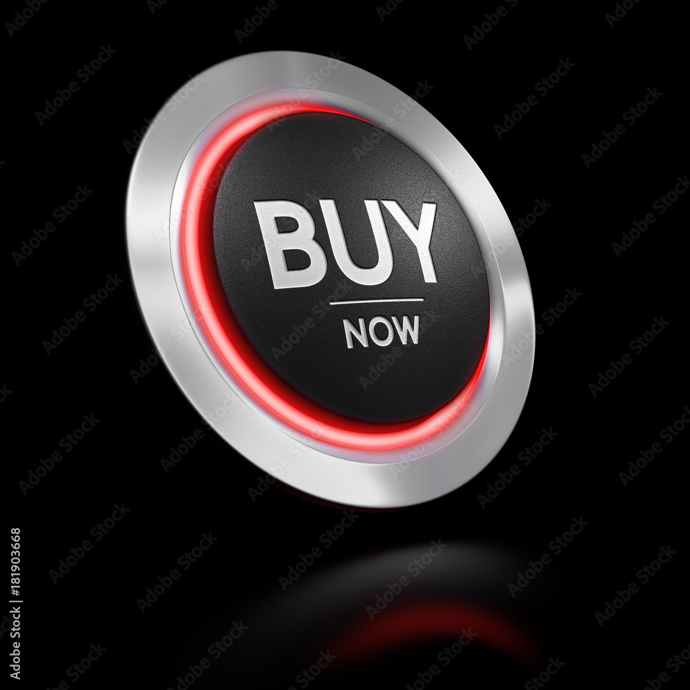 Call to Action Button, Buy Now Over Black Background Call to Action Button, Buy Now Over Black Background