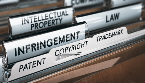 Intellectual Property Rights, Copyright, Patent or Trademark Infringement photo