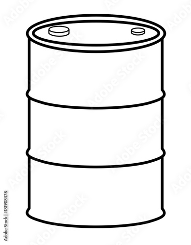 ドラム缶 線画 Stock イラスト Adobe Stock