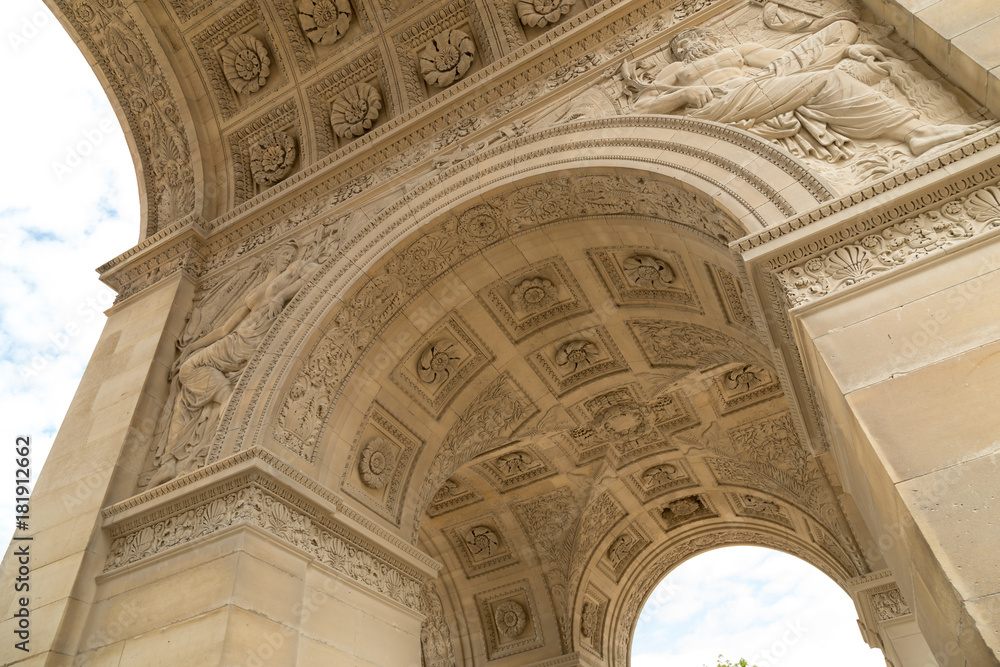 The Arc de Triomphe du Carrousel is a triumphal arch in Paris, located in the Place du Carrousel