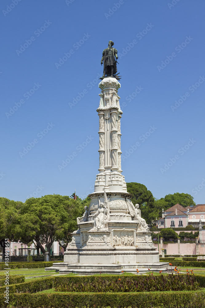 Alfonso de Albuquerque monument at Lisbon