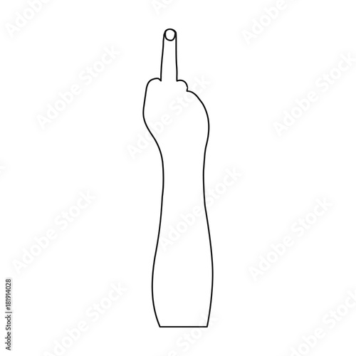 Sign single icon in outline style.Sign vector symbol stock illustration web.