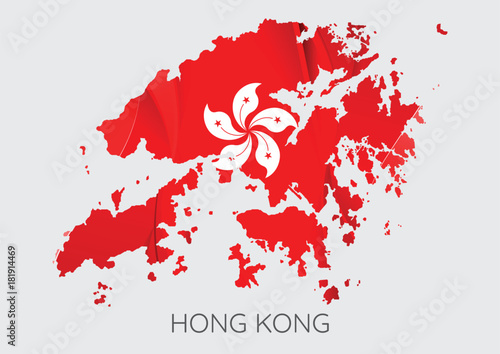 Map of Hong Kong