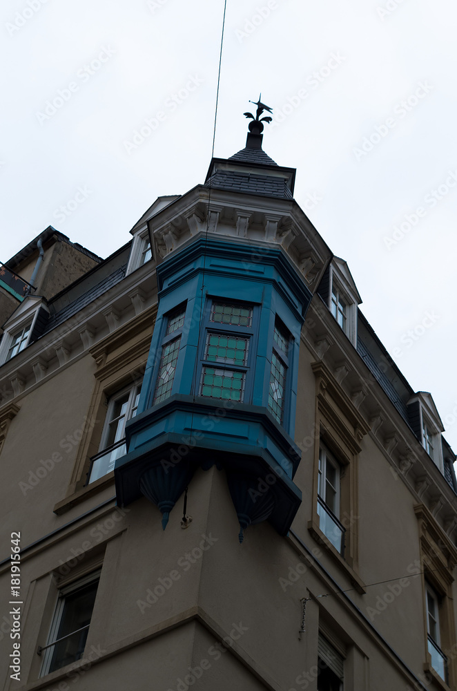 Obraz premium Low Angle View of Architecture in Luxembourg City, Luxembourg