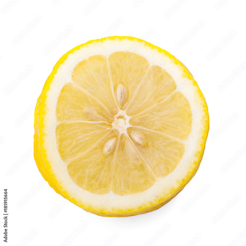 fresh lemon on white background fresh lemon on white background