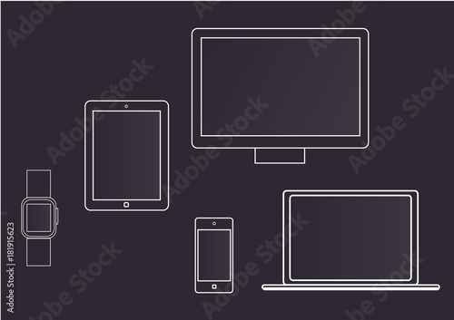 Devices and gadgets in structure line