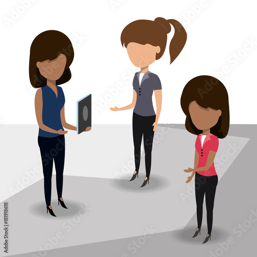 avatar businesswomen icon