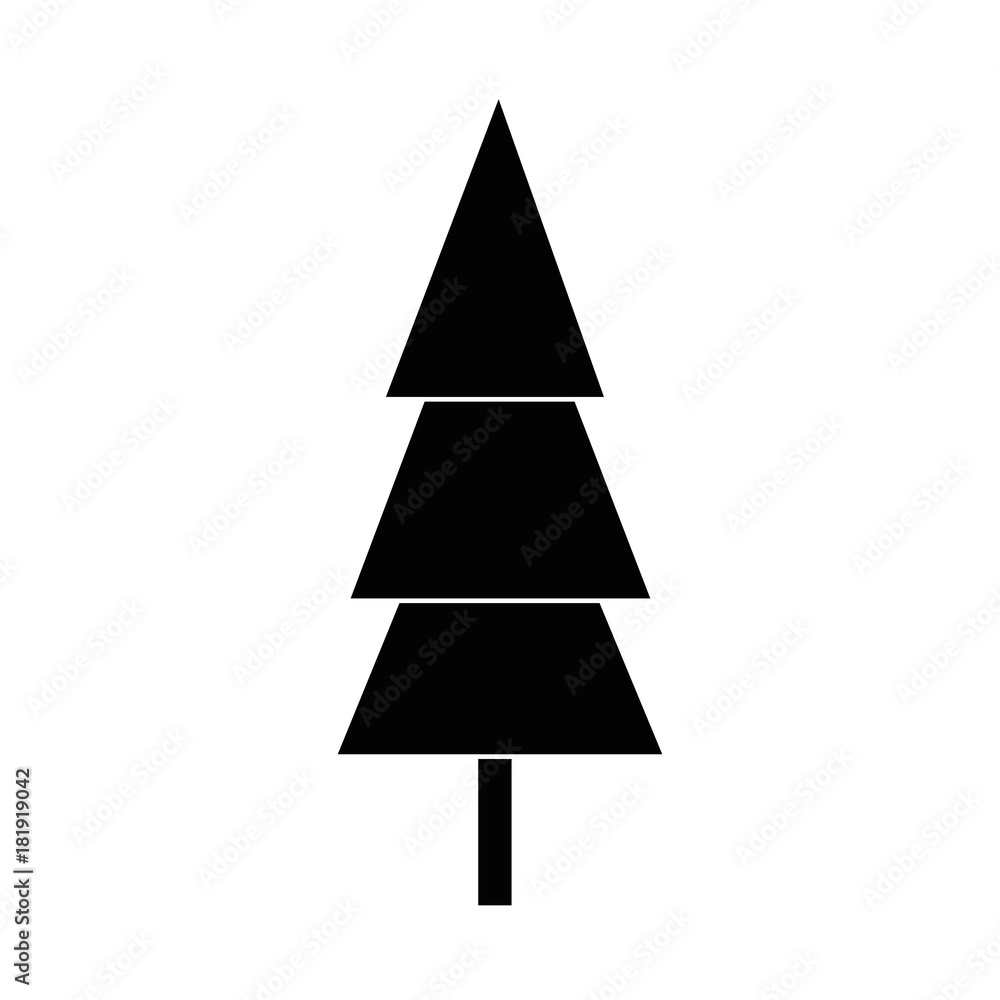 pine tree isolated icon vector illustration design pine tree isolated icon vector illustration design