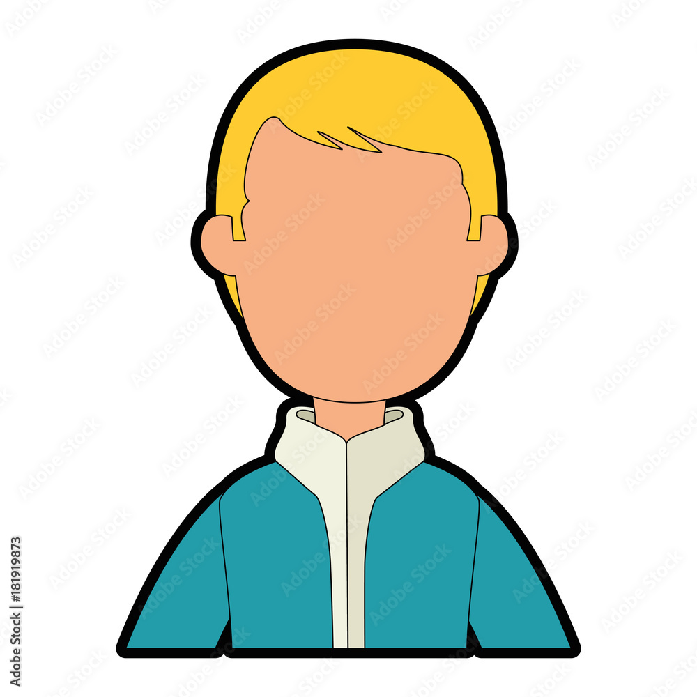 young man with winter clothes vector illustration design young man with winter clothes vector illustration design