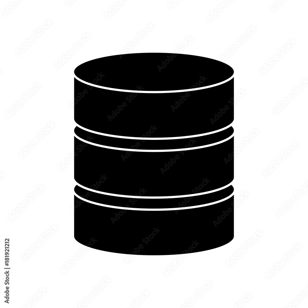 database data center icon image vector illustration design black and white database data center icon image vector illustration design black and white