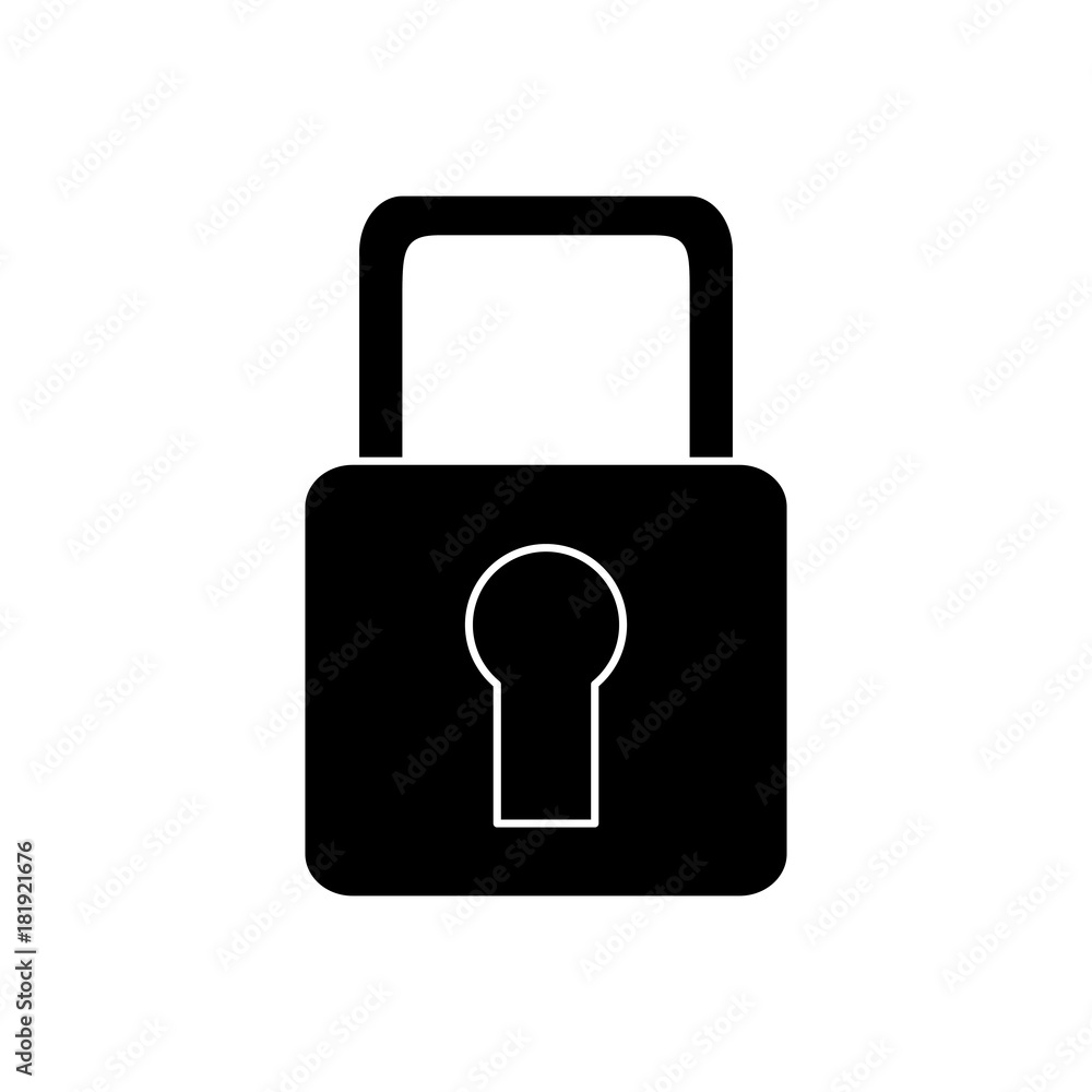 safety lock icon image vector illustration design black and white safety lock icon image vector illustration design black and white