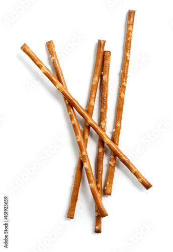 salted sticks isolated