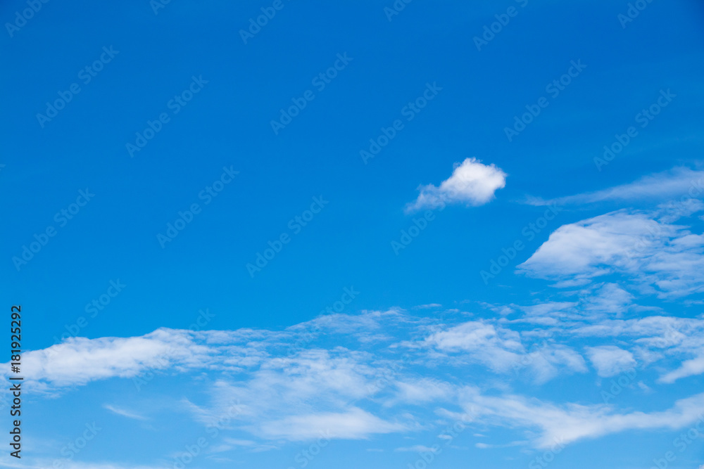 Beautiful blue sky with white cloud background Beautiful blue sky with white cloud background