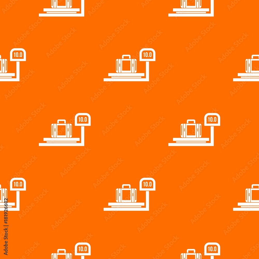 Luggage weighing pattern seamless Luggage weighing pattern seamless