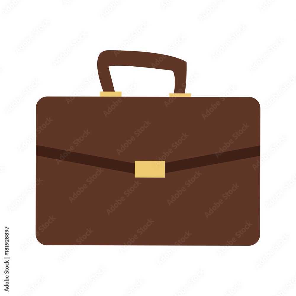 Business briefcase isolated Business briefcase isolated