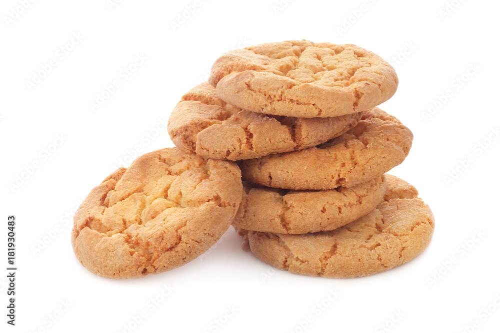 cookie on a white background cookie on a white background