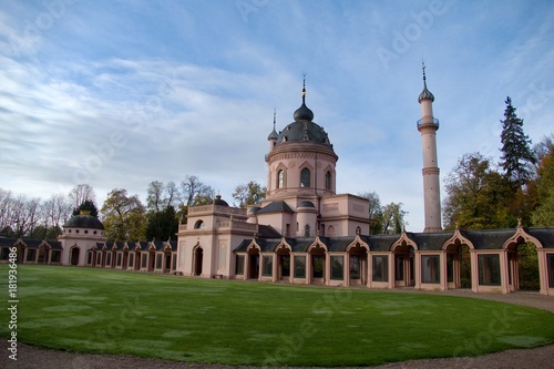 schwetzingen palace garden and mosque