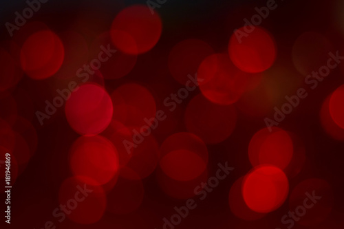 Bokeh red for the background