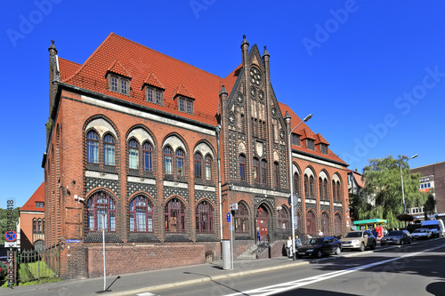 Poland – Lower Silesia – Walbrzych – Historical Post Office building by the Slowackiego street