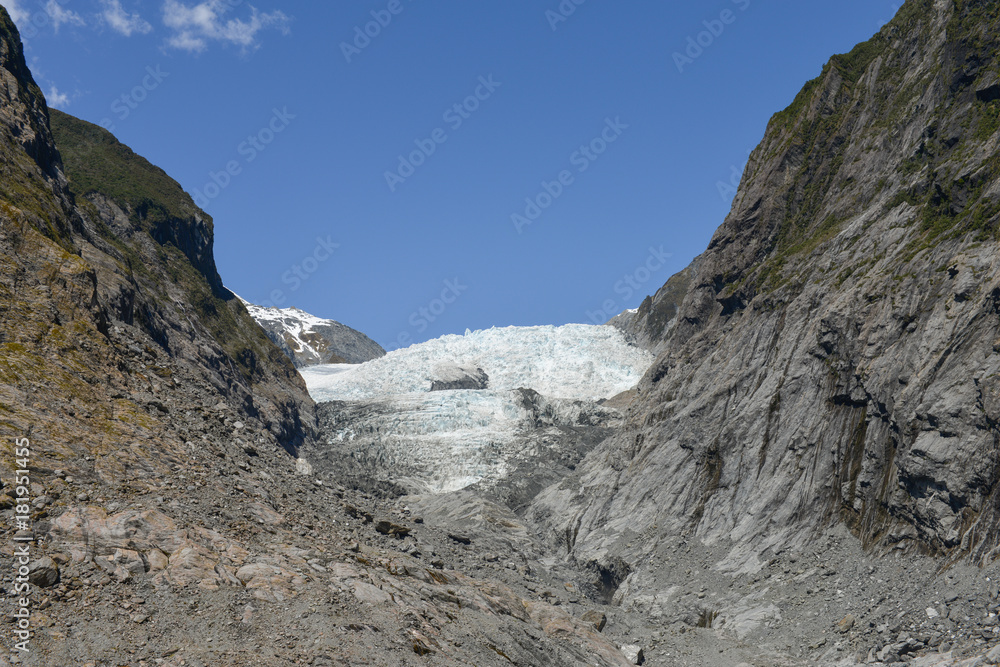 Franz Josef glacier in New Zealand Southland