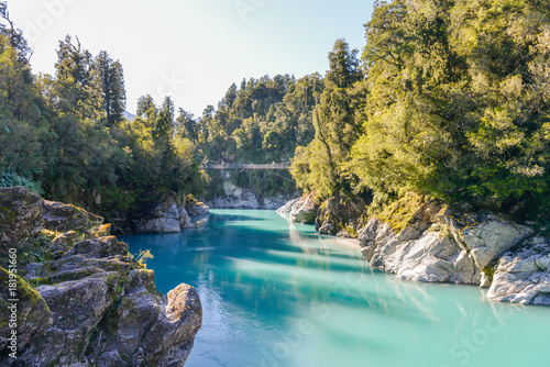 Hokitika gorge in New Zealand Southland