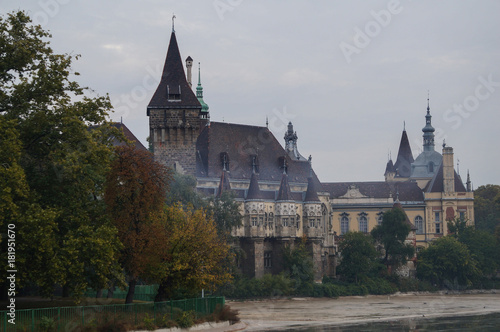The Vajdahunyad Castle in Budapest