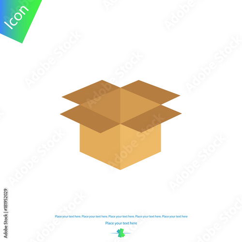 Open box vector